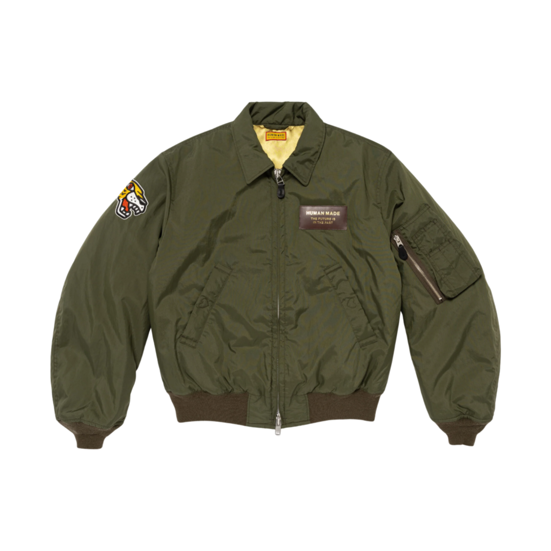 휴먼 메이드 플라이트 자켓 올리브 드랩 | Human Made | KREAM