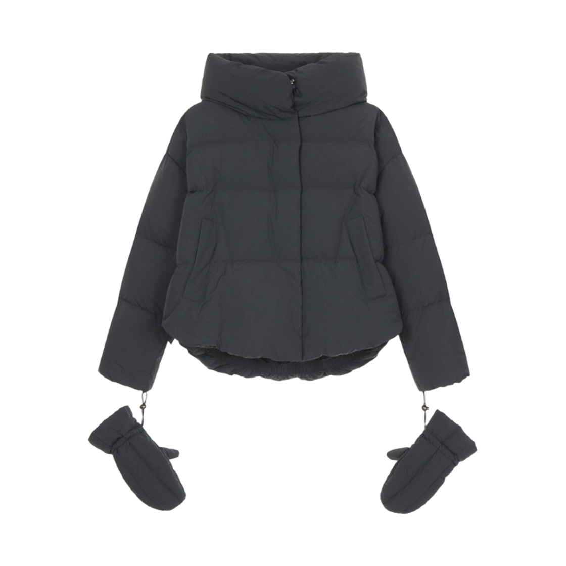 (W) 온앤온 옵셔널 글러브 구스 다운 점퍼 다크 그레이((W) On&On Optional Gloves Goose Down Jumper Dark Grey)