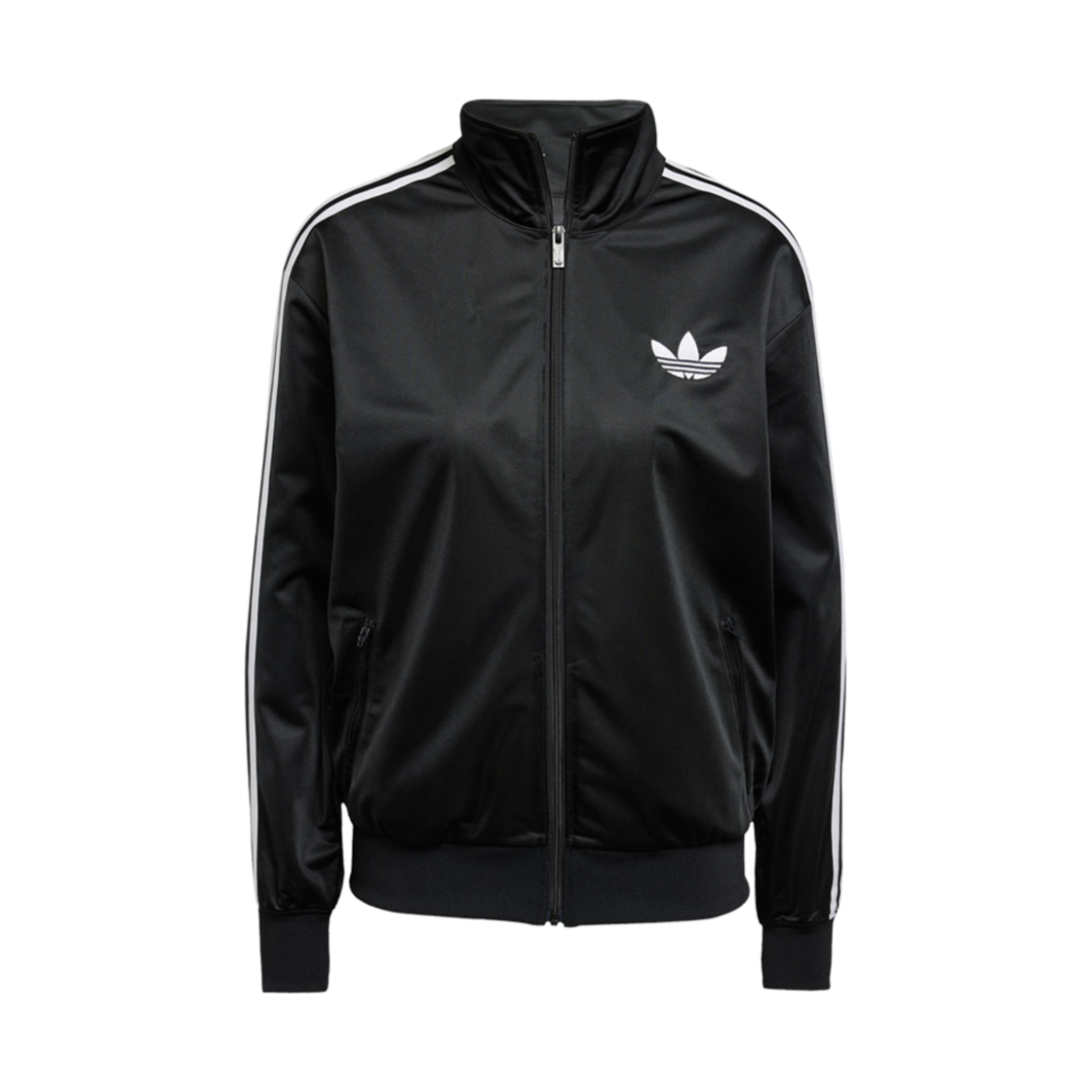 (W) 아디다스 아디컬러 클래식 파이어버드 루즈 트랙탑 블랙 - KR 사이즈((W) Adidas Adicolor Classic Firebird Loose Track Top Black - KR Sizing)