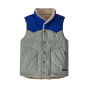 Patagonia Reversible Bivy Down Vest Sleet Green