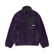 Stussy Sherpa Reversible Jacket Purple