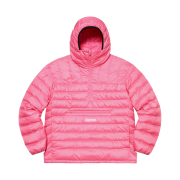 Supreme Micro Down Half Zip Hooded Pullover Pink - 21FW