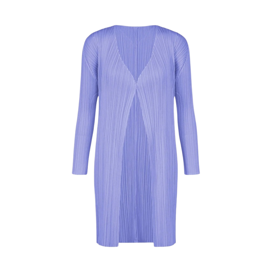 PP05-JA806-70 (W) Pleats Please Issey Miyake New Colorful Basics 3 Coat Light Blue