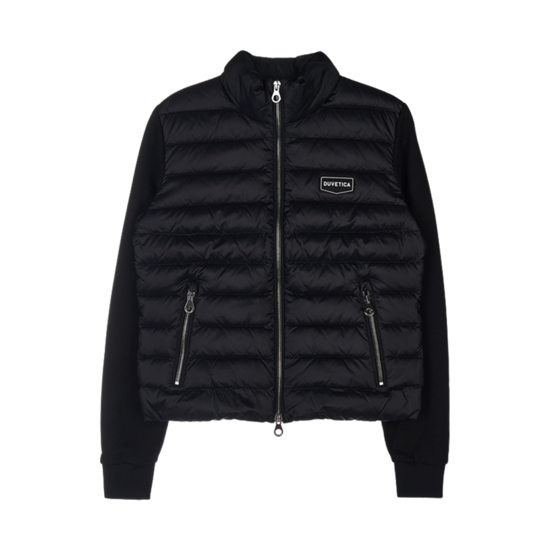(W) 듀베티카 로고 다운 자켓 블랙((W) Duvetica Logo Down Jacket Black)