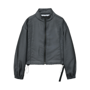 The Saturday Evening Post Sheer Jacket_Black