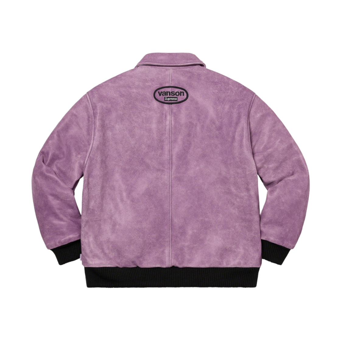 슈프림 x 밴슨 레더스 원 레더 자켓 다크 퍼플 - 20FW(Supreme x Vanson Leathers Worn Leather Jacket Dark Purple - 20FW) - 2