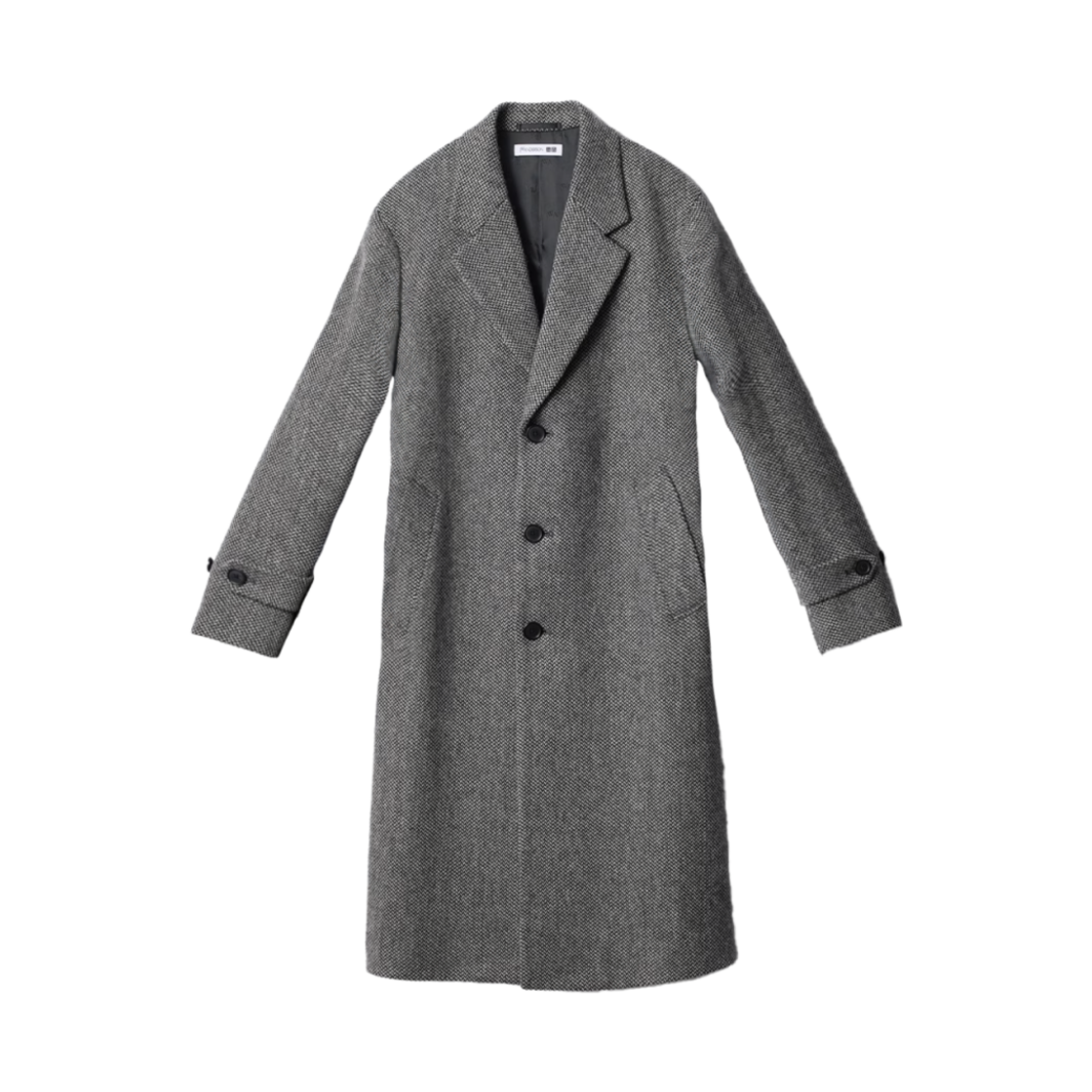 471723-06 Uniqlo x JW Anderson Chesterfield Coat Gray - KR