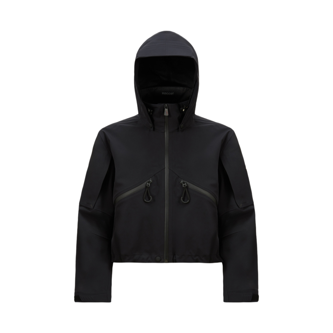 K1-098-1A00002-597FA-999 (W) Moncler Kibira Hooded Shell Jacket Black - 25SS