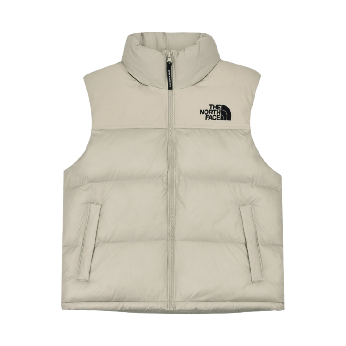 NV3NP55C The North Face Nuptse On Ball Vest White Sand