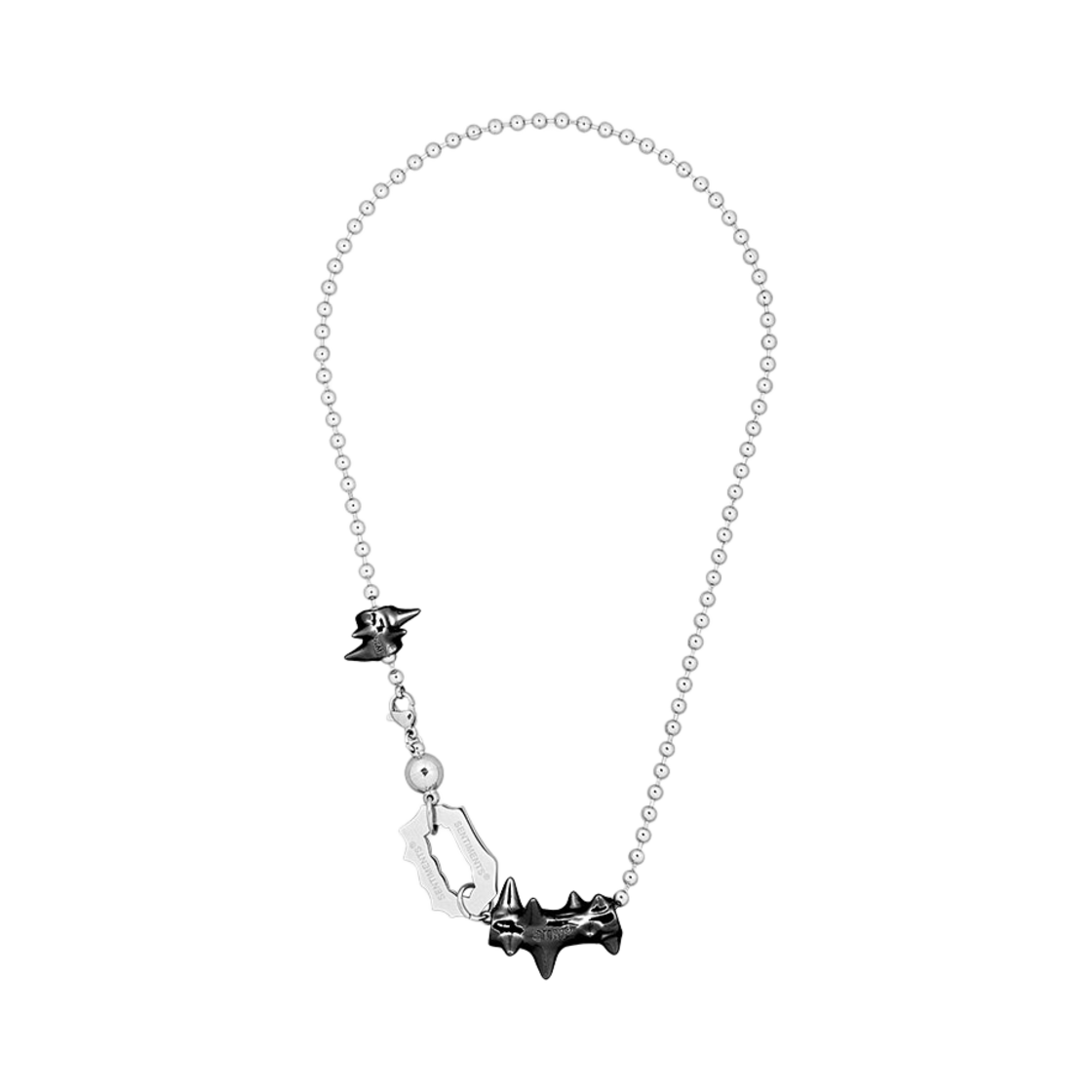 NO625B Sentiments No.625 Necklace Black