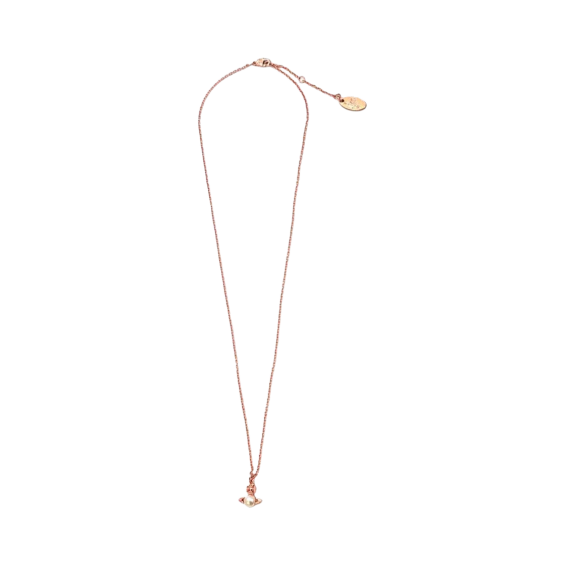비비안 웨스트우드 발비나 펄 펜던트 핑크 골드(Vivienne Westwood Balbina Pearl Pendant Pink Gold) - 1