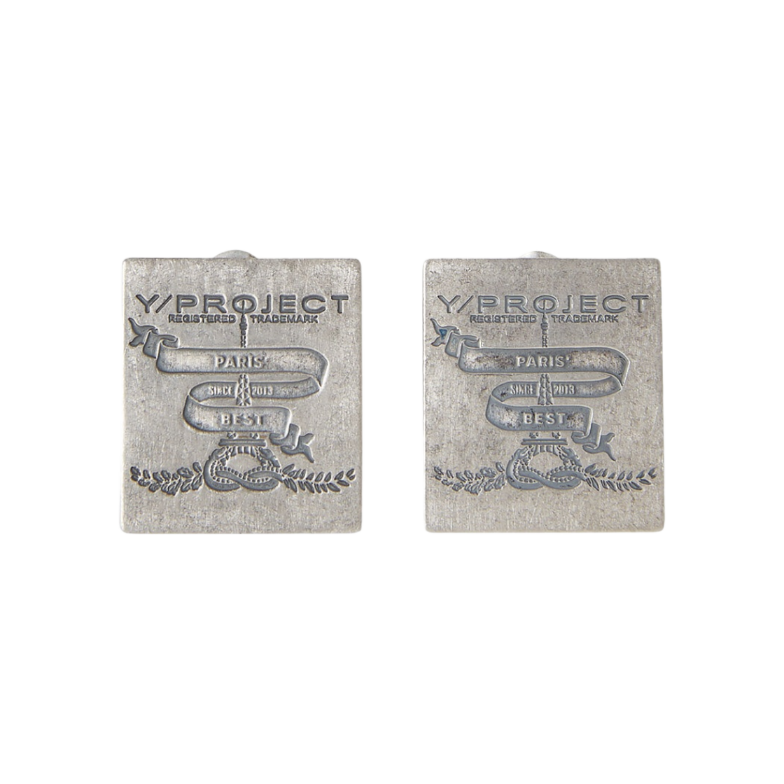 EARRINGS65-S24 Y/Project Mini Paris Best Earrings Silver - 23SS