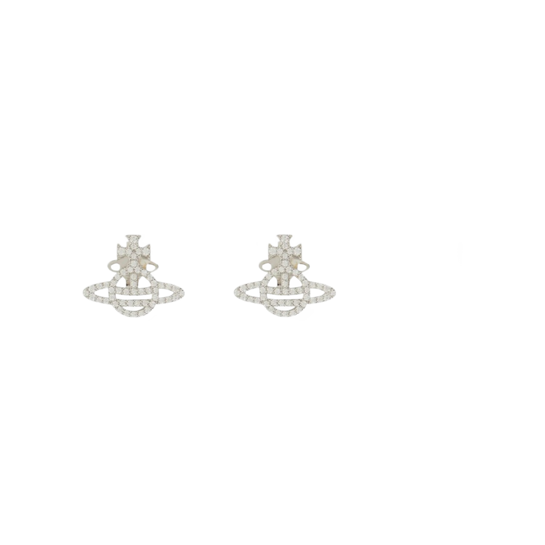 (W) 비비안 웨스트우드 칼리오페 이어링 실버((W) Vivienne Westwood Calliope Earrings Silver) - 1