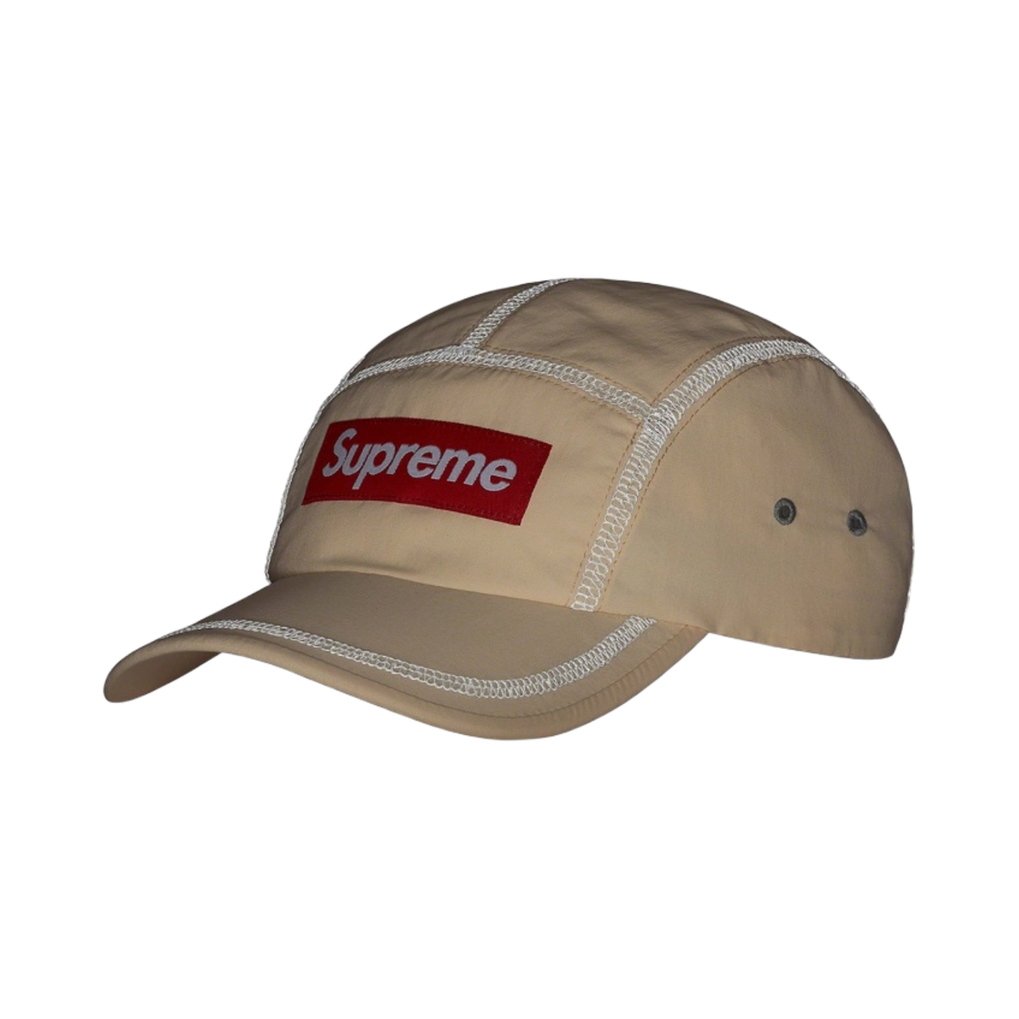 - Supreme Reflective Stitch Camp Cap Natural - 23SS - #2