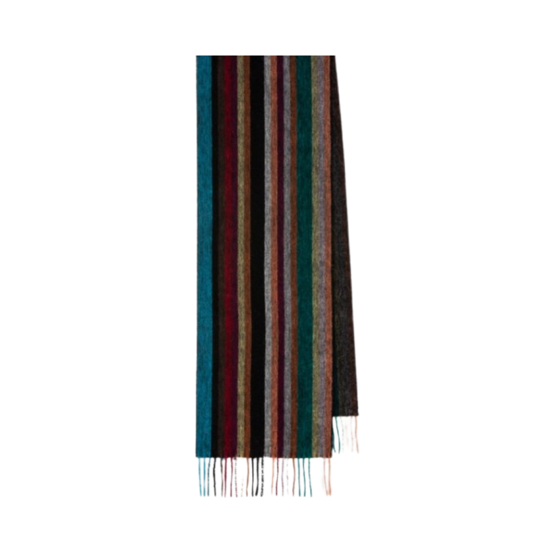 M1A-150K-J204-92 Paul Smith Artist Stripe Scarf Multi Color