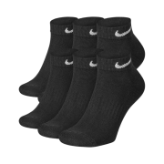 Nike Everyday Cushioned Training Low Socks Black (6 Pack/Korean Ver.)