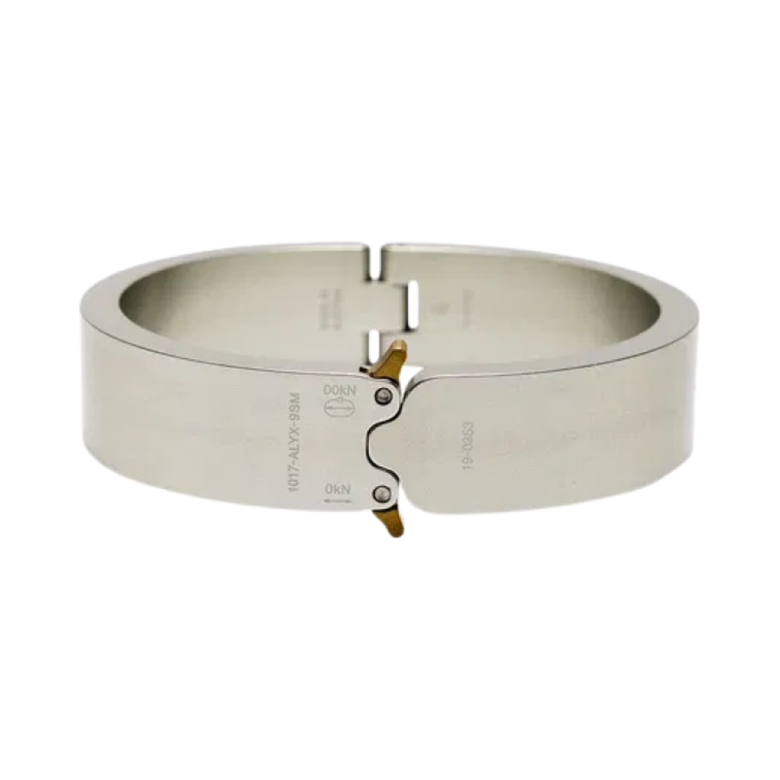 AAUJW0013OT02GRY0004 1017 Alyx 9SM Buckle Bracelet Mat Silver
