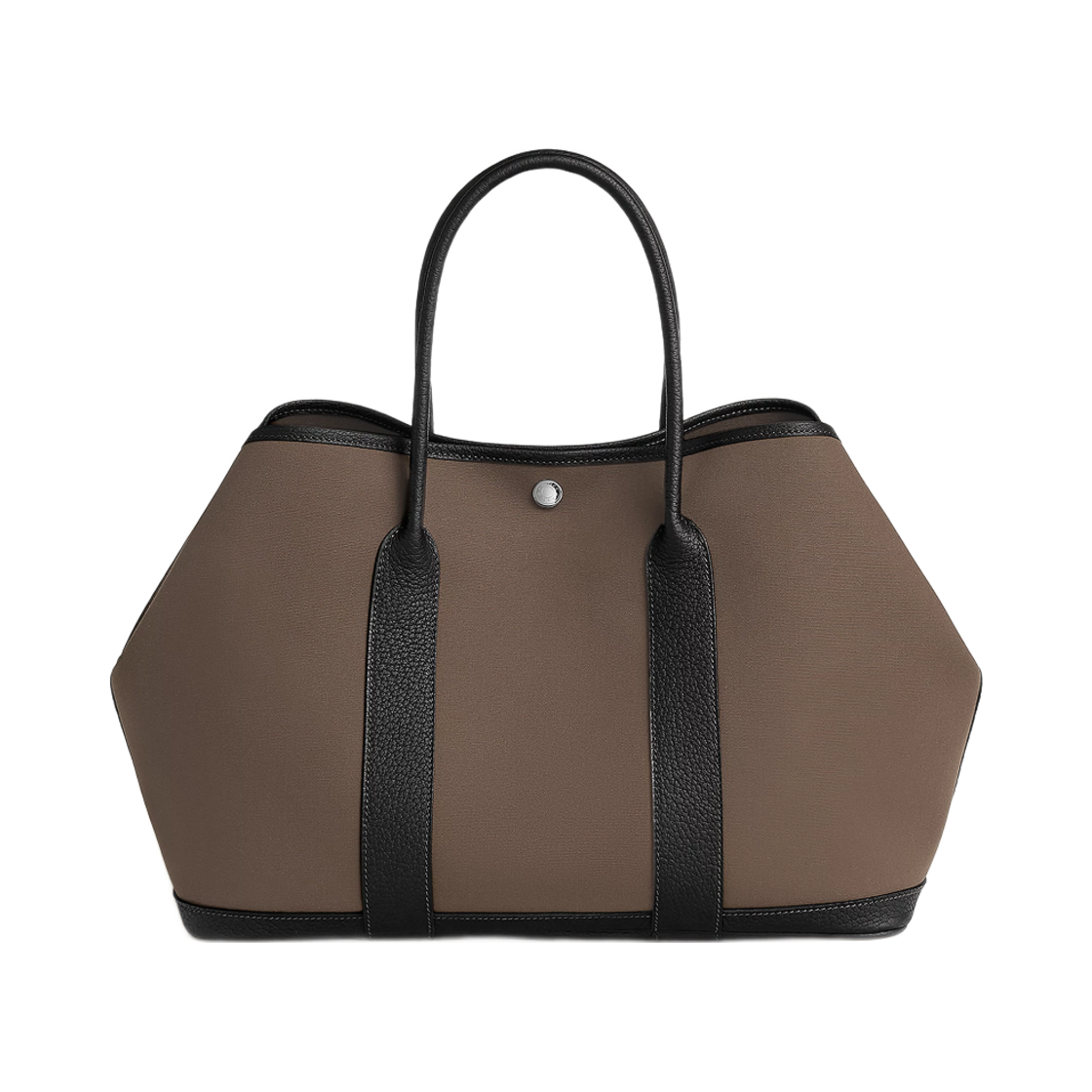 에르메스 가든 파티 36 백 오피시에 캔버스 네곤다 & 팔라듐 하드웨어 에뚜쁘 누아(Hermes Garden Party 36 Bag Officier Canvas Negonda & Palladium Etoupe Noir)