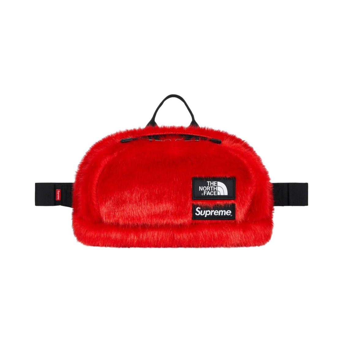 슈프림 x 노스페이스 포우 퍼 웨이스트백 레드 - 20FW