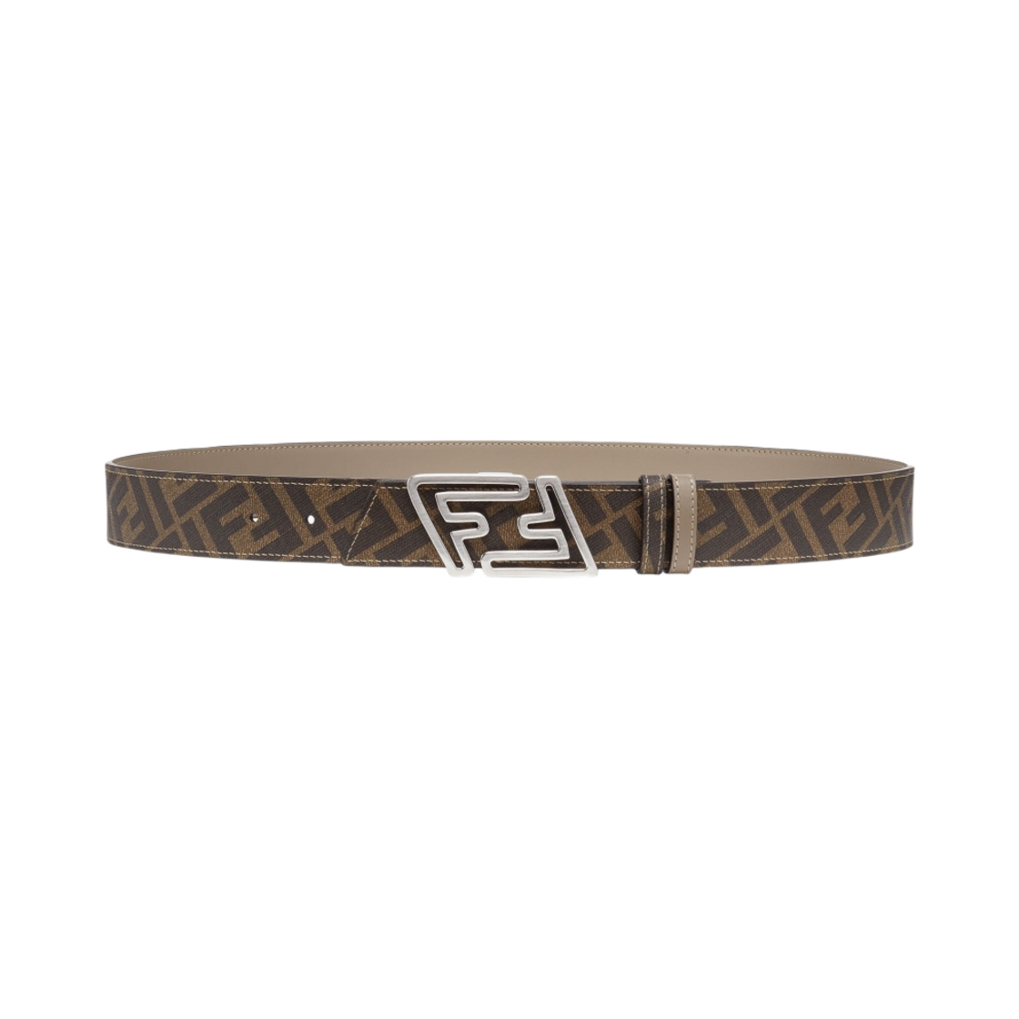 펜디 패스터 리버시블 레더 벨트 베이지(Fendi Faster Reversible Leather Belt Beige) - 1