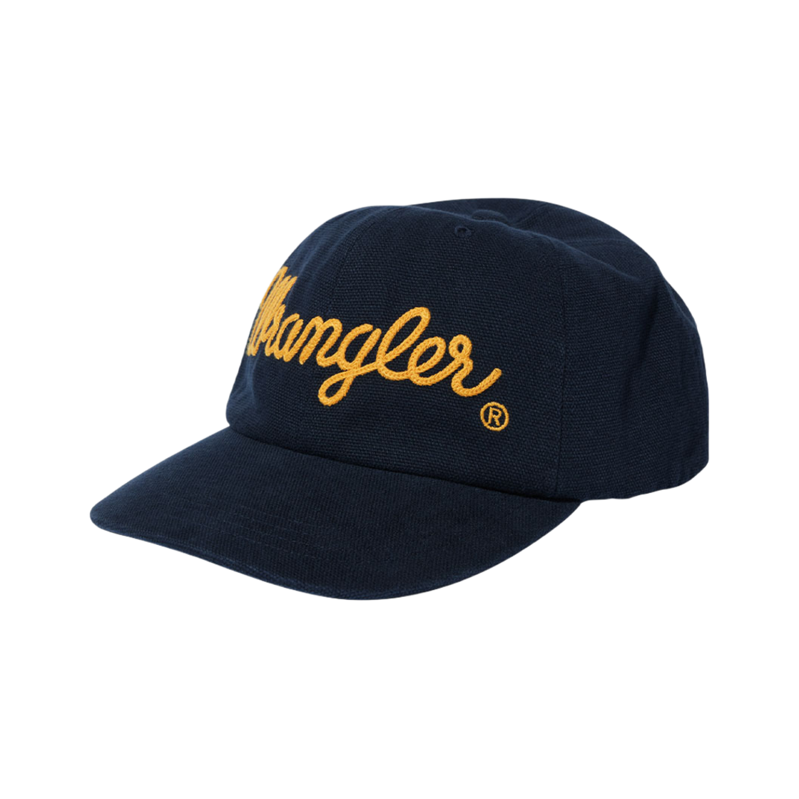 WR2403CA02NA Wrangler Rope Logo Chain Stitch Cap Navy