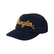 Wrangler Rope Logo Chain Stitch Cap Navy