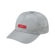 Supreme Leather Patch 6-Panel Grey - 23SS