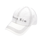 Matin Kim Matin Stitch Ball Cap White