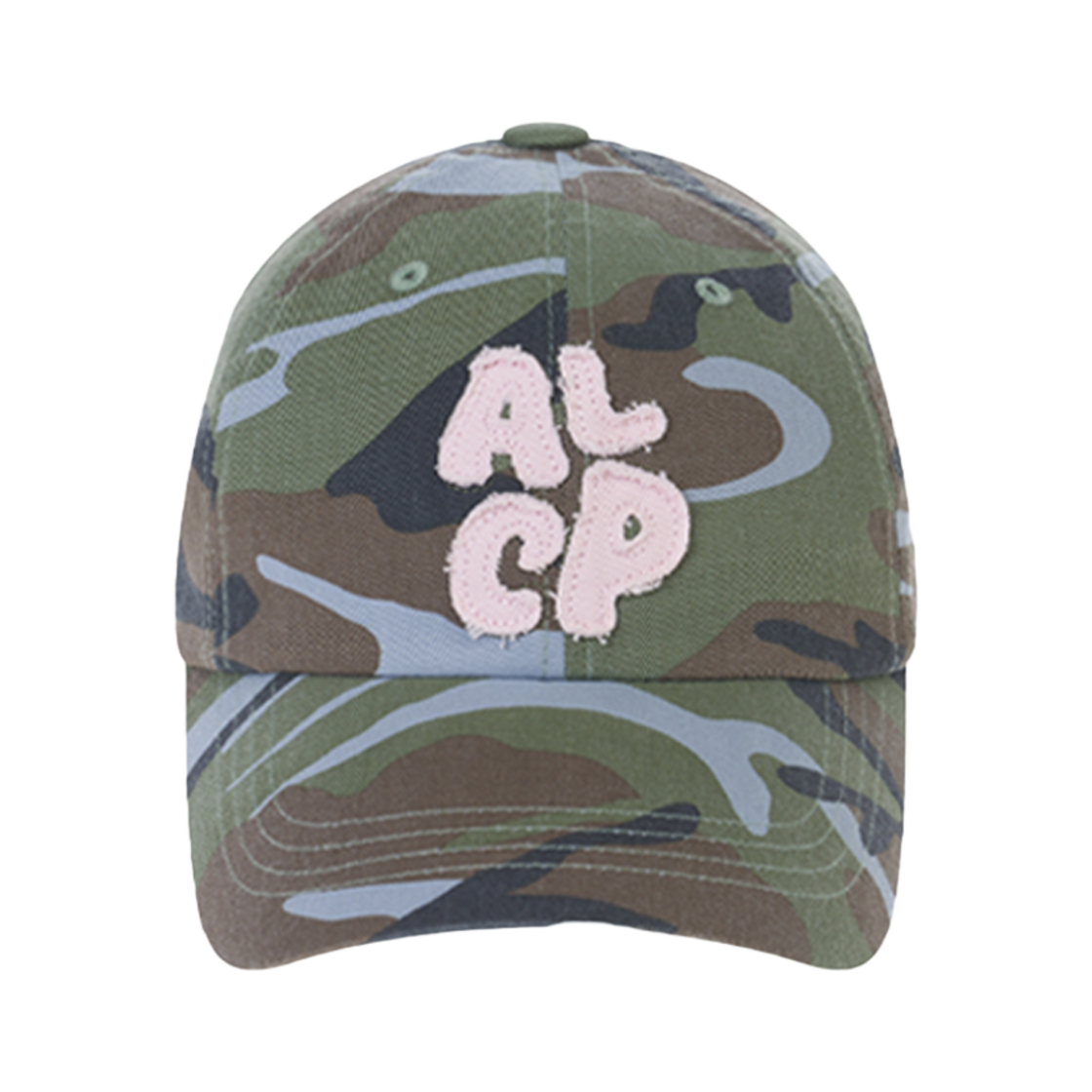 24FWALCPCBC-BC Allincomplete ALCP Camo Ball Cap Blue Camo