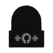 Chrome Hearts Horseshoe Beanie Black