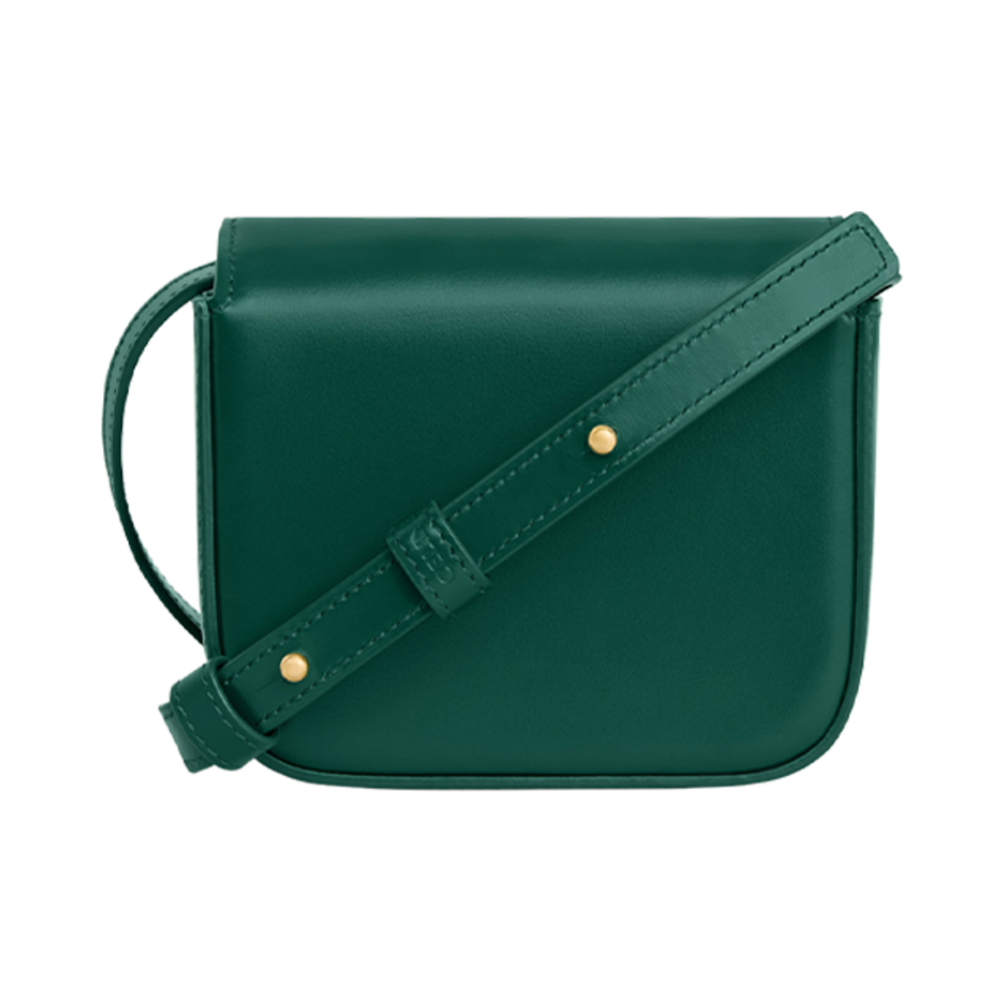 셀린느 미니 클로드 샤이니 카프스킨 레이싱 그린(Celine Mini Claude in Shiny Calfskin Racing Green) - 3