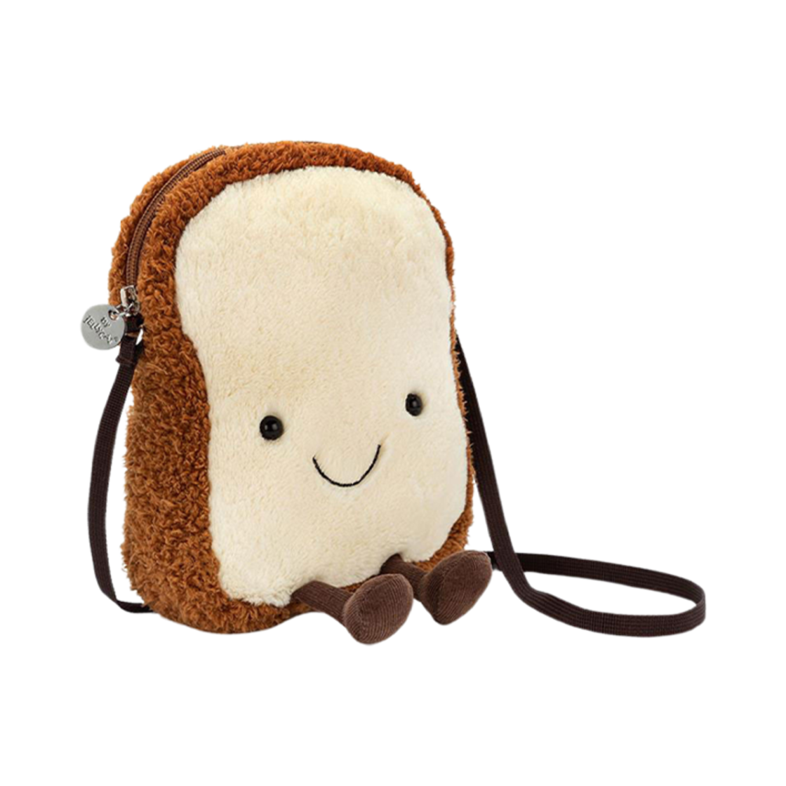 A4TB Jellycat Amuseables Toast Bag Brown