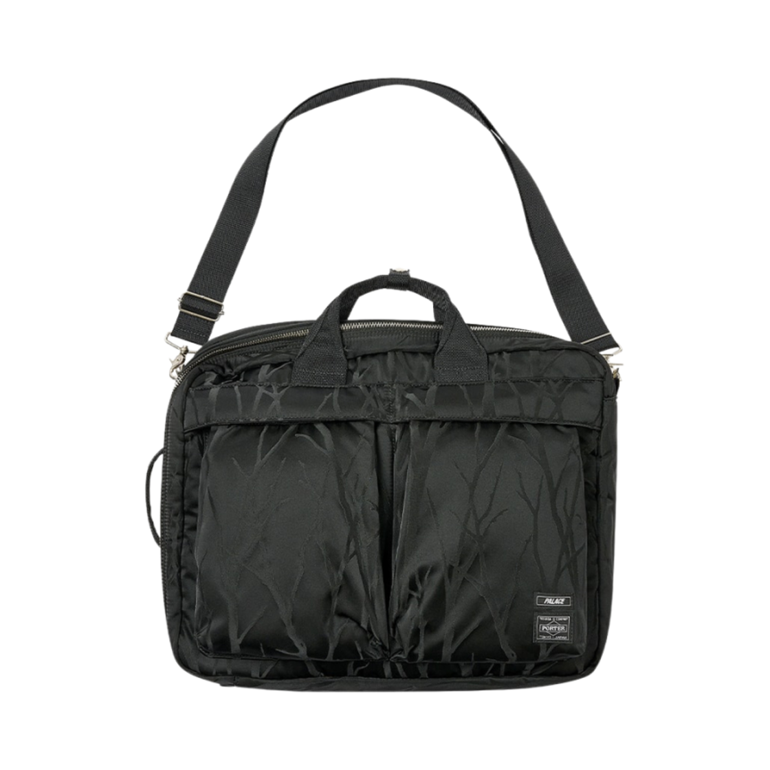 포터 x 팔라스 라지 백 블랙 - 24FW(Porter x Palace Large Bag Black - 24FW) - 1