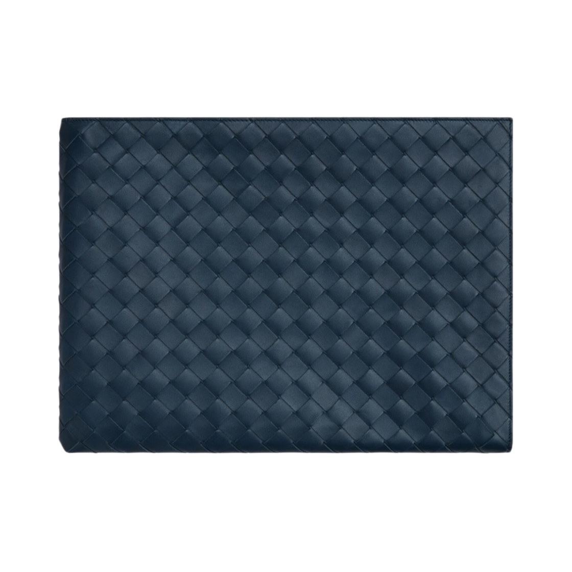 보테가 베네타 하프집 파우치 딥 블루(Bottega Veneta Half-Zip Pouch Deep Blue) - 1
