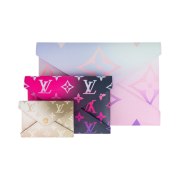 Louis Vuitton Monogram Kirigami Pochette Sunrise Pastel Midnight Fuchsia Sunset Khaki