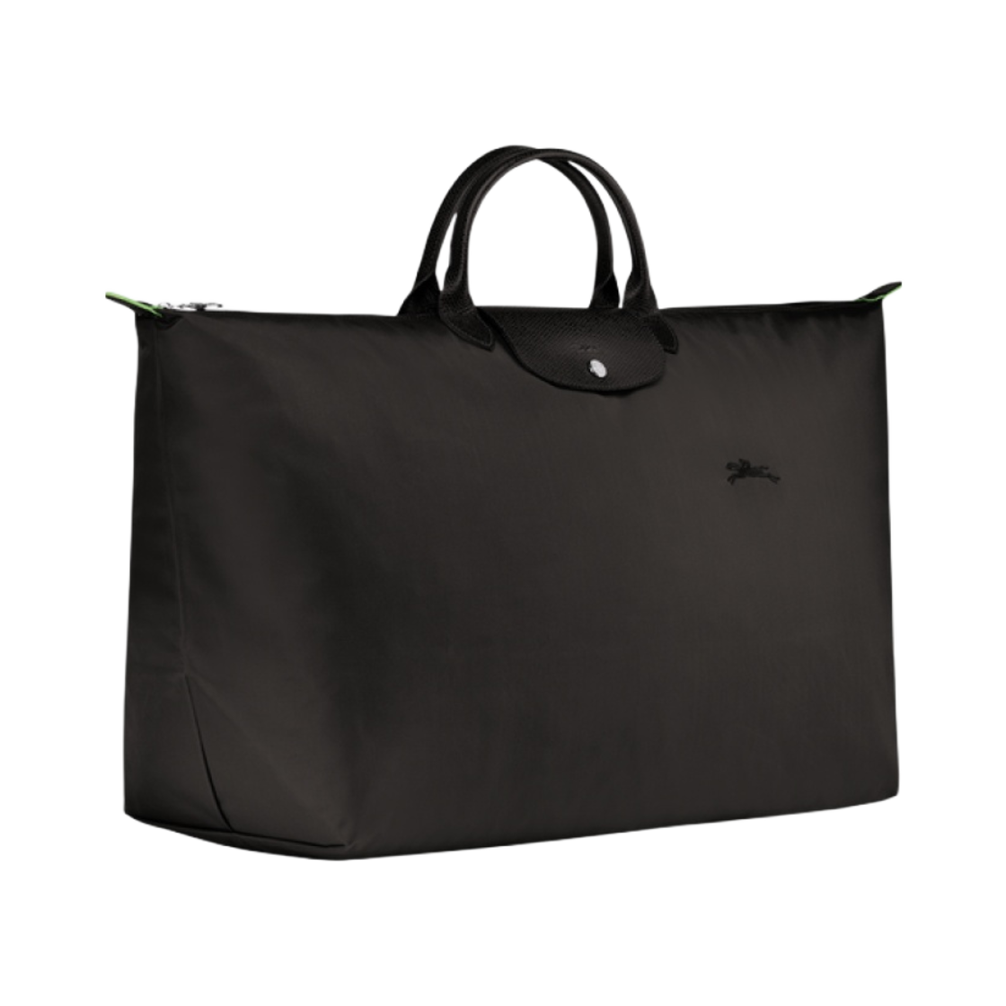 롱샴 르 플리아쥬 그린 트래블백 M 블랙(Longchamp Le Pliage Green Travel Bag M Black) - 2