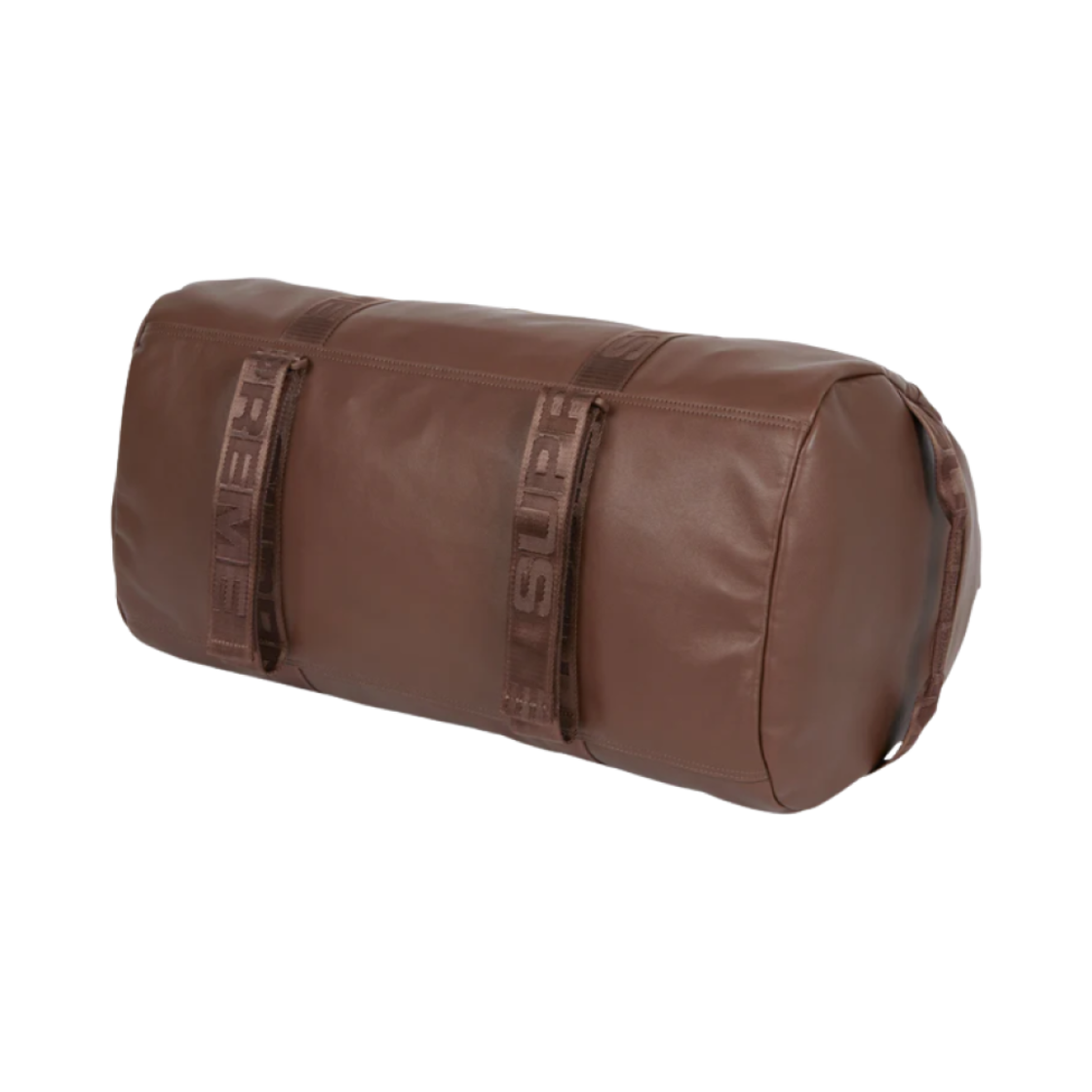 슈프림 레더 더플백 브라운 - 24FW(Supreme Leather Duffle Bag Brown - 24FW) - 4
