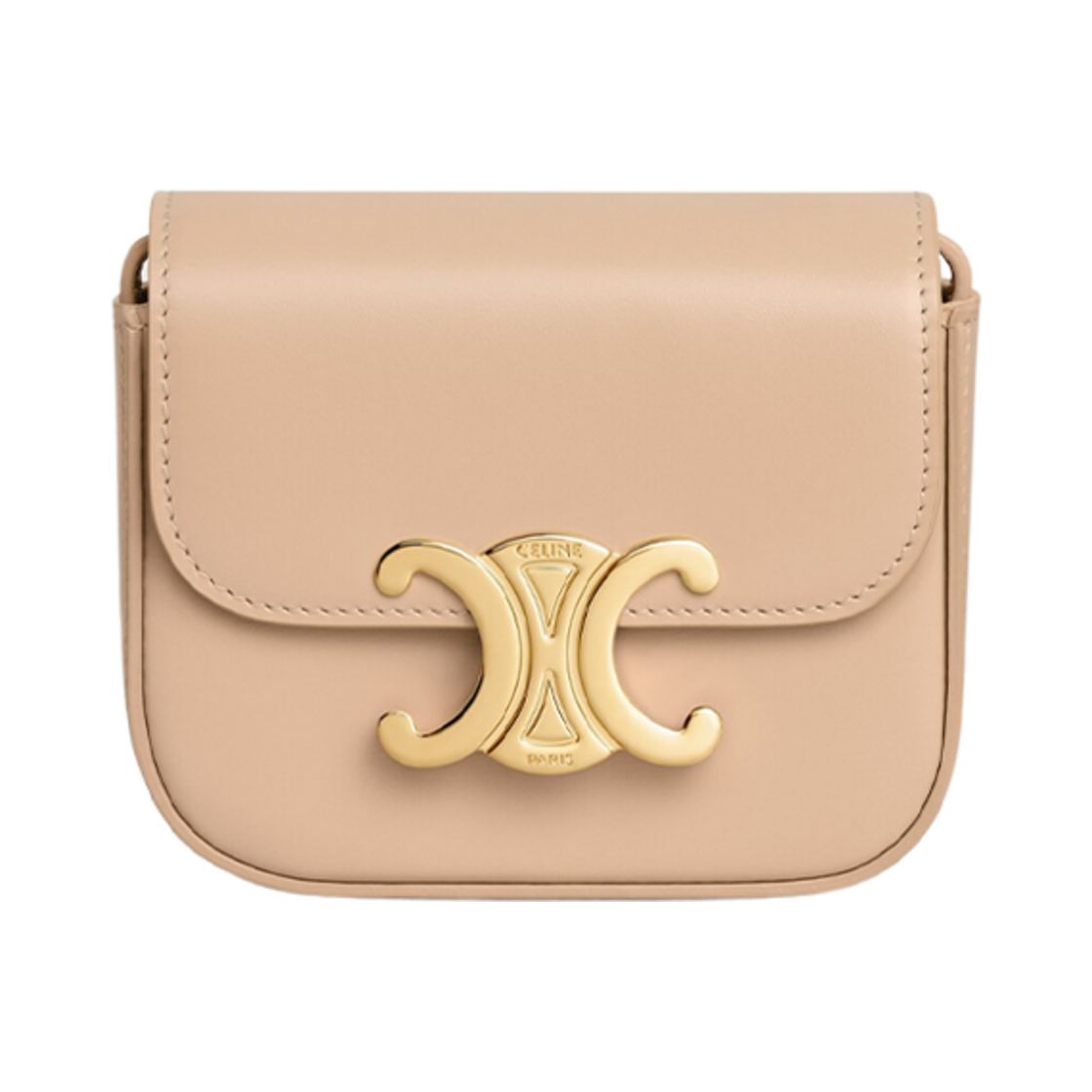 셀린느 샤이니 카프스킨 미니 클로드 백 오트 베이지(Celine Mini Claude Bag in Shiny Calfskin Oat Beige) - 1