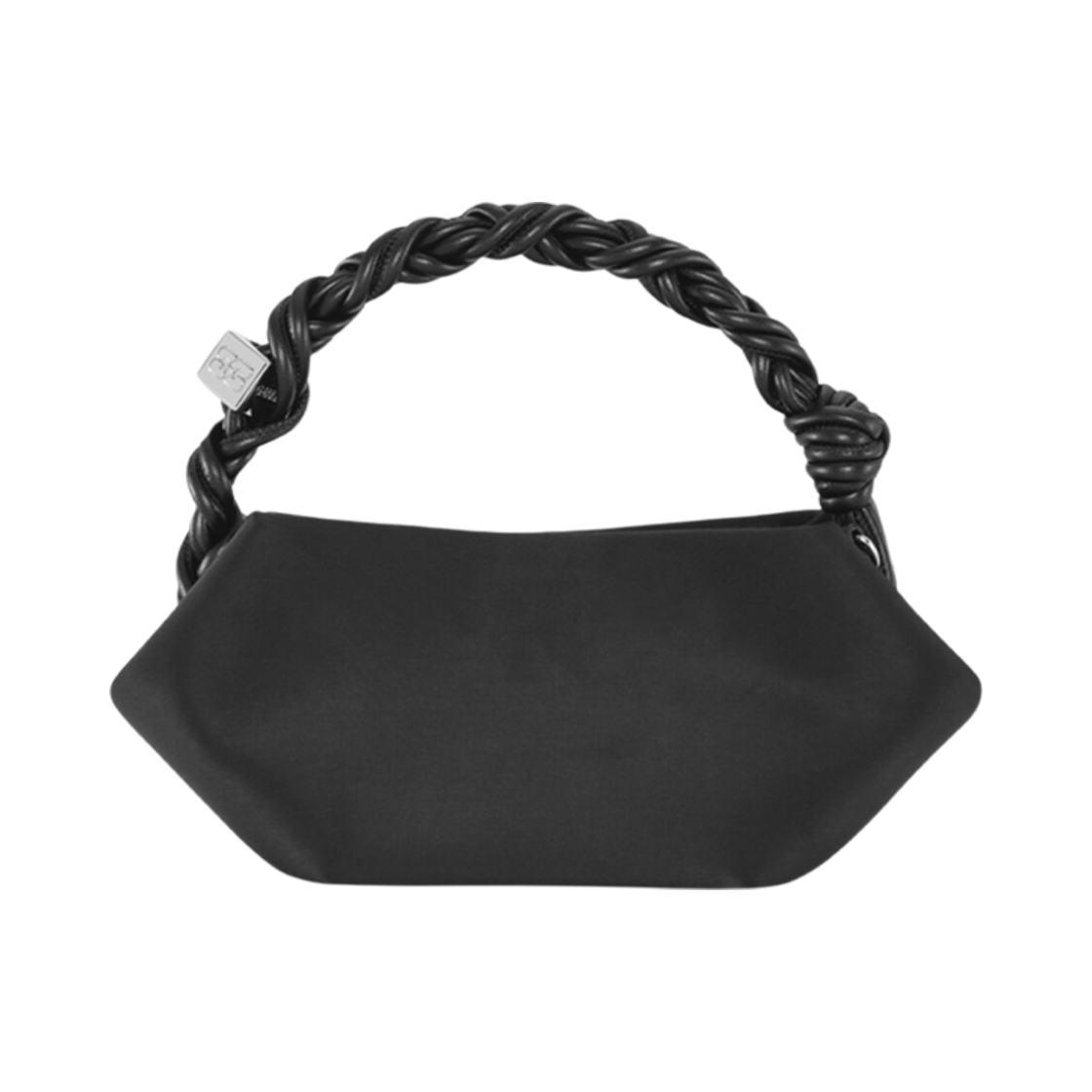 가니 새틴 미니 보우백 블랙(Ganni Satin Mini Bou Bag Black) - 2