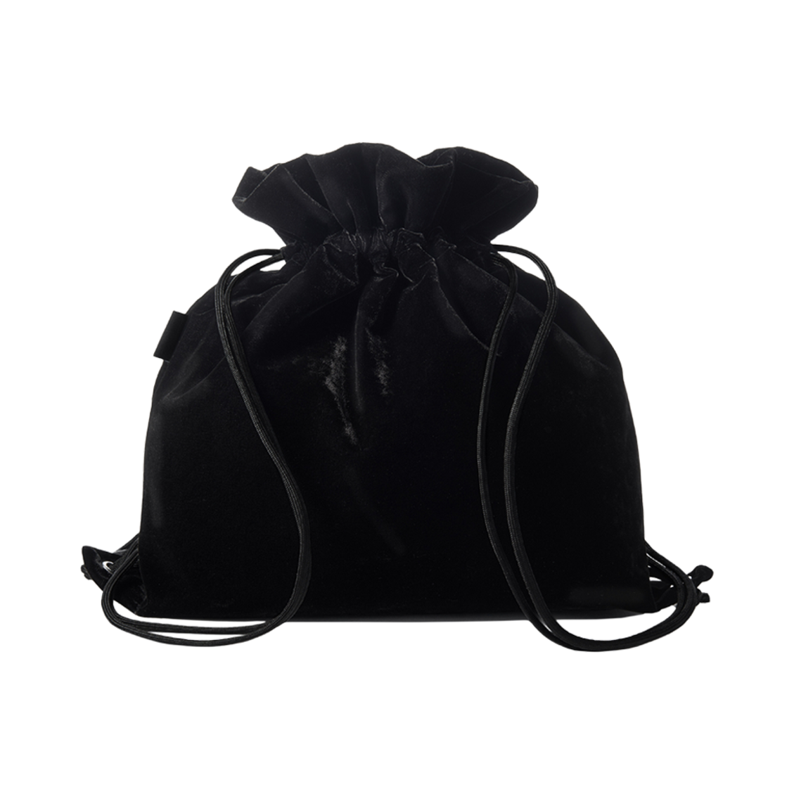 이미스 벨벳 빈티지 백팩 블랙(Emis Velvet Vintage Backpack Black) - 3