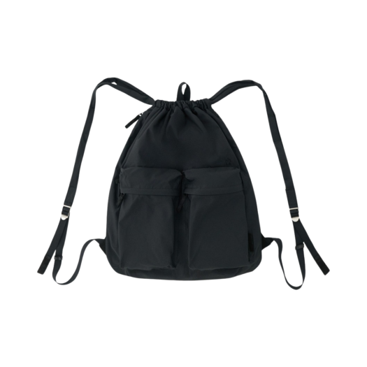PL5PBG0401B0 Polyteru 2pk Draw Bag Black