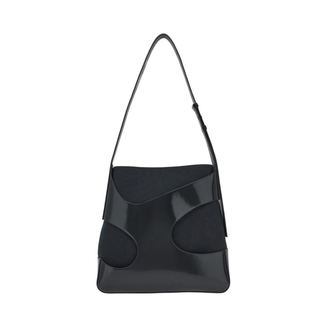 페라가모 숄더백 컷아웃 디테일링 블랙(Ferragamo Shoulder Bag with Cut-Out Detailing Black) - 3