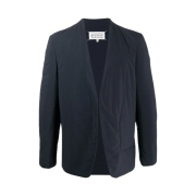 Maison Margiela Collarless Down Jacket Black