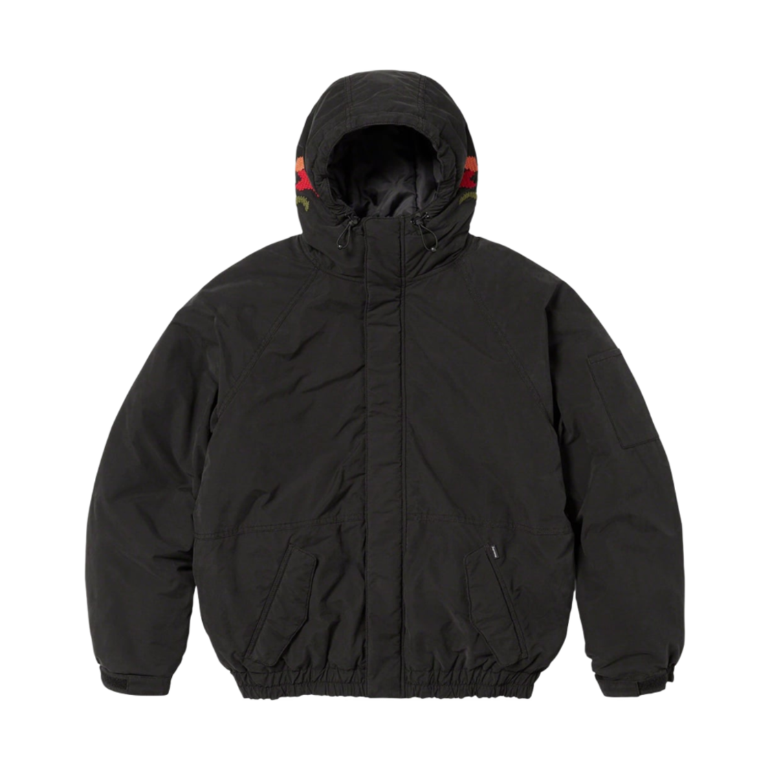 슈프림 니들포인트 후드 자켓 블랙 - 23FW(Supreme Needlepoint Hooded Jacket Black - 23FW) - 2