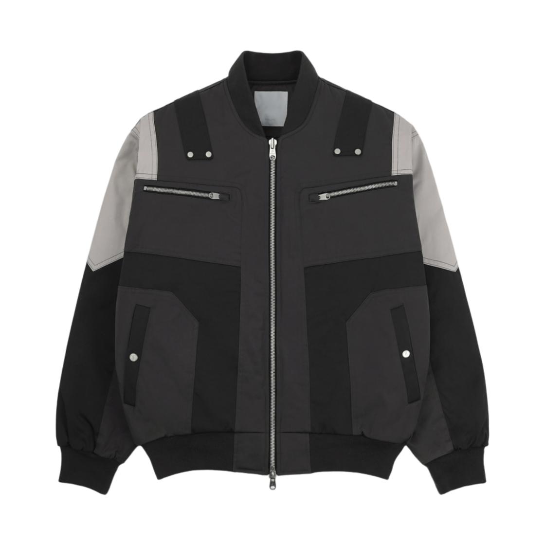 언더마이카 와니 카메 멀티 블록 포켓 터틀 봄버 드리프트우드 - 22FW