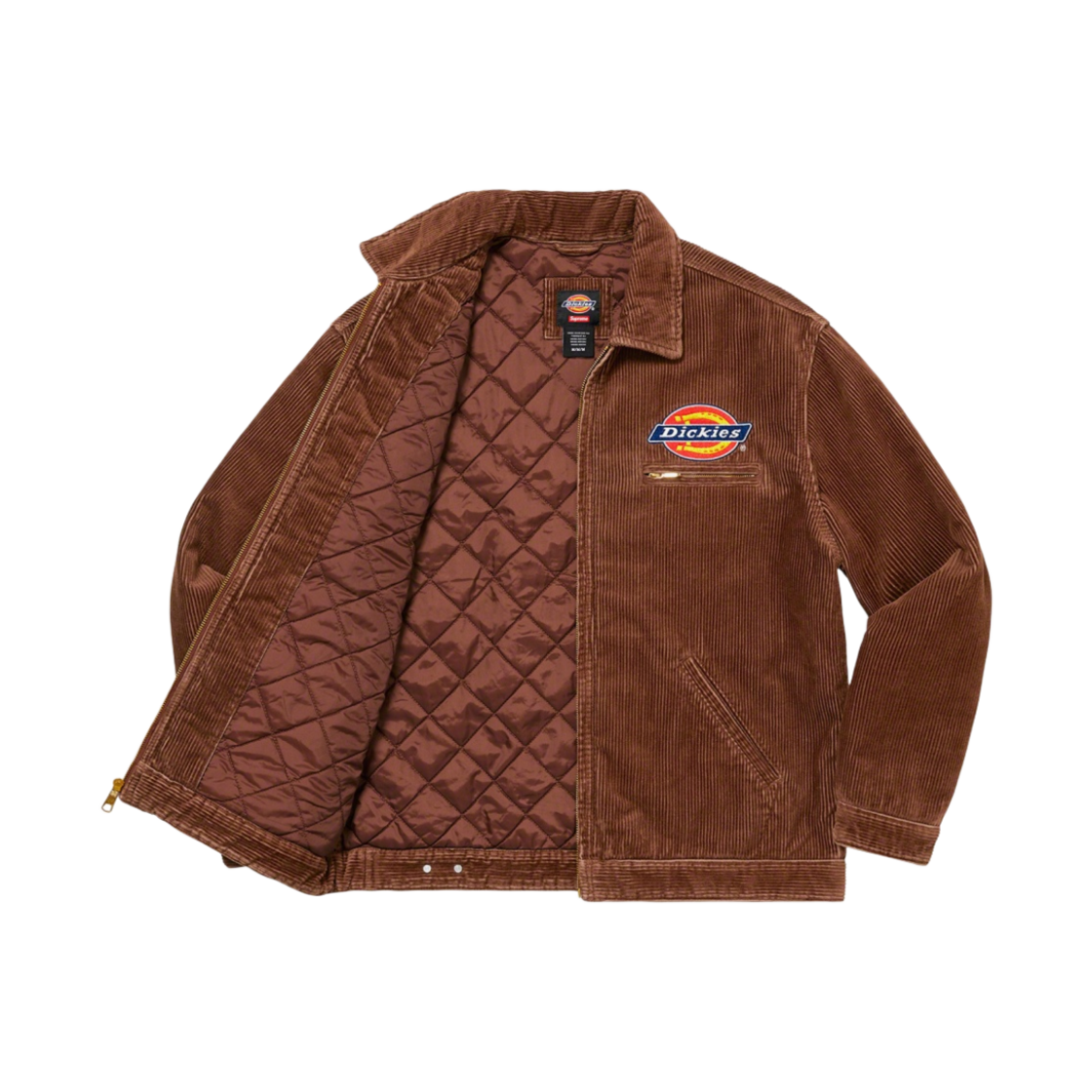 슈프림 x 디키즈 코듀로이 워크 자켓 브라운 - 22FW(Supreme x Dickies Corduroy Work Jacket Brown - 22FW) - 2
