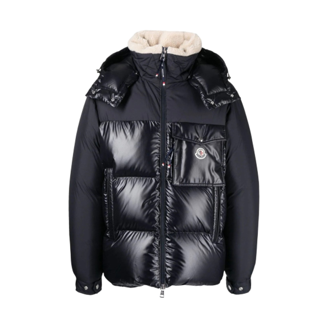 H2-091-1A00267-595ZJ-778 Moncler Bayuda Short Down Jacket Navy Blue - 22FW