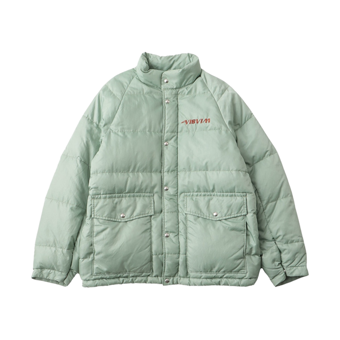 0124405013002 Visvim Bering Insulator Down Jacket Light Green