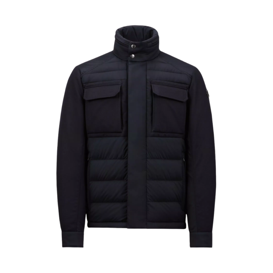 J2-091-1A00046-596K7-776 Moncler Vallanta Short Down Jacket Night Blue - 24FW