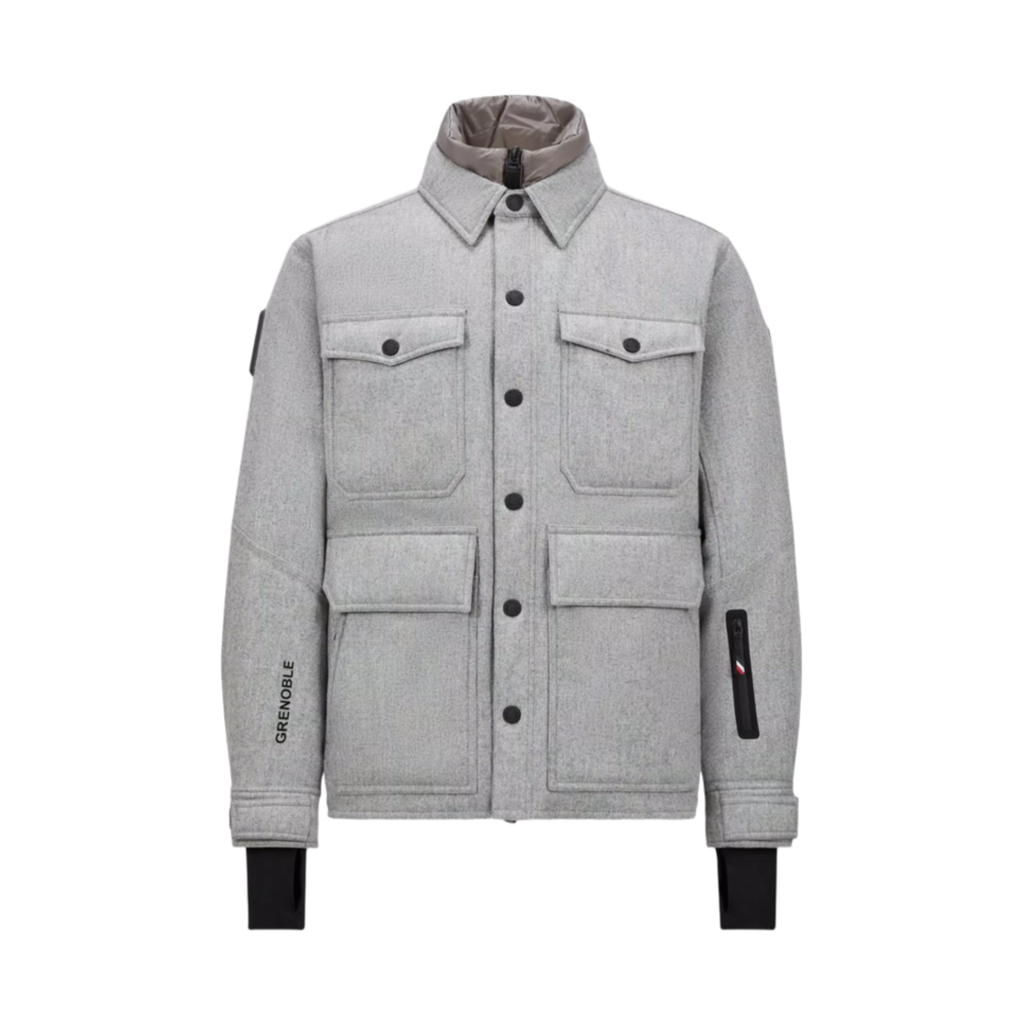 몽클레르 안투코 울 다운 셔츠 자켓 그레이 - 24FW(Moncler Antuco Wool Down Shirt Jacket Gray - 24FW) - 1